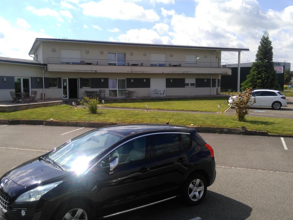 Les Logis D'Espale Sausheim Bagian luar foto
